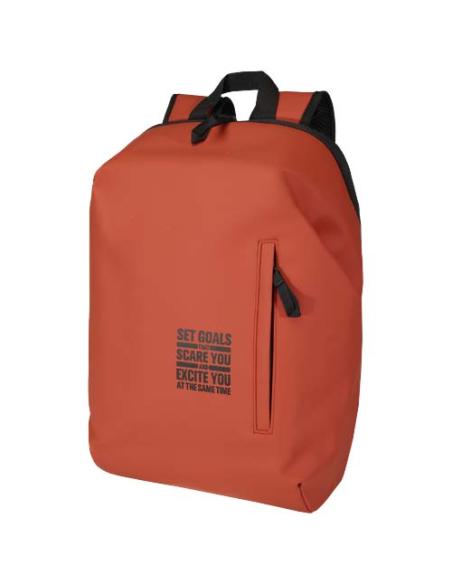 Mochila de 15" y 18 l antirrobo de material reciclado con certificado GRS N23901031