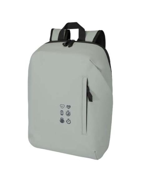 Mochila de 15" y 18 l antirrobo de material reciclado con certificado GRS N28901031