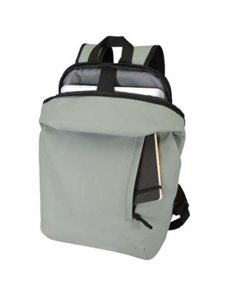 Mochila de 15" y 18 l antirrobo de material reciclado con certificado GRS N28901031