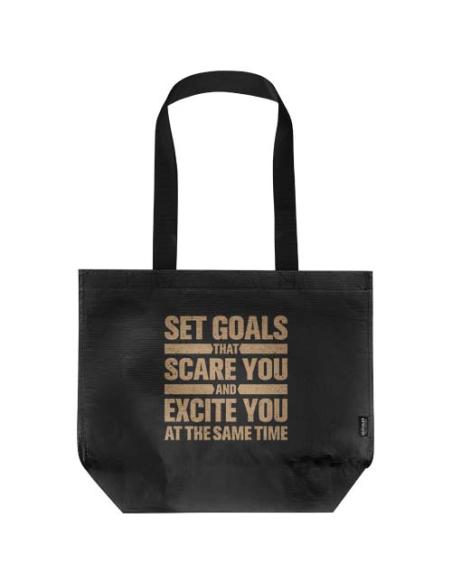 Bolsa Tote 18l de material reciclado GRS con doble laminado N09211031