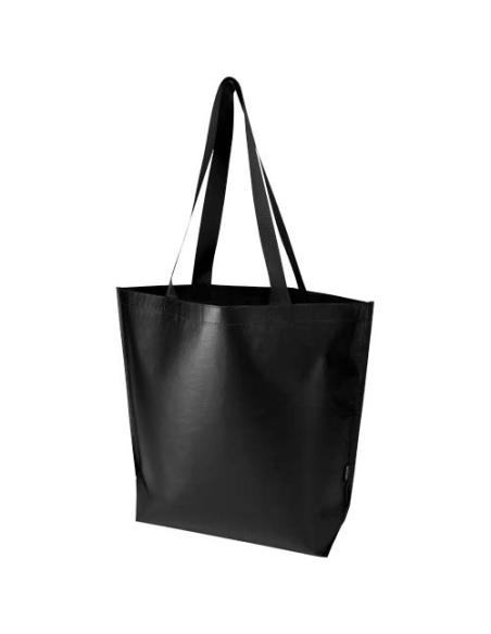Bolsa Tote gran tamaño de 30l de material reciclado GRS con doble laminado N09311031
