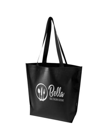 Bolsa Tote gran tamaño de 30l de material reciclado GRS con doble laminado N09311031