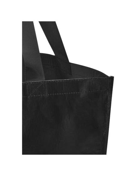 Bolsa Tote gran tamaño de 30l de material reciclado GRS con doble laminado N09311031