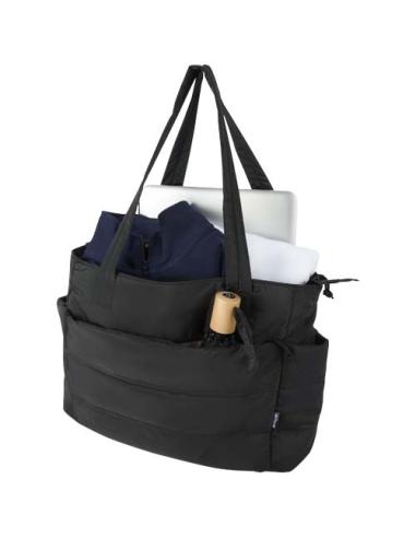 Bolsa Tote para portátil de 15,6" y 18l de material reciclado GRS N09611031