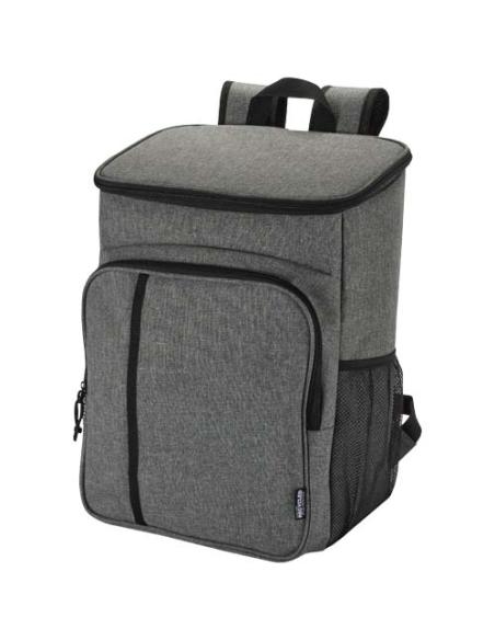Mochila picnic nevera de 20l con material reciclado GRS incluyendo set de cubiertos N70021031