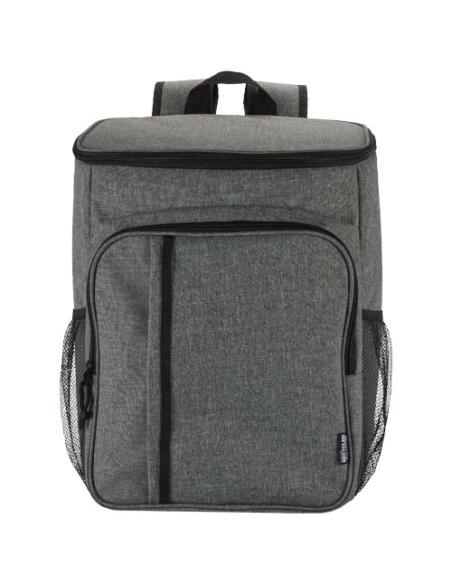 Mochila picnic nevera de 20l con material reciclado GRS incluyendo set de cubiertos N70021031