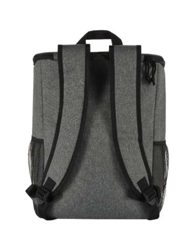 Mochila picnic nevera de 20l con material reciclado GRS incluyendo set de cubiertos N70021031