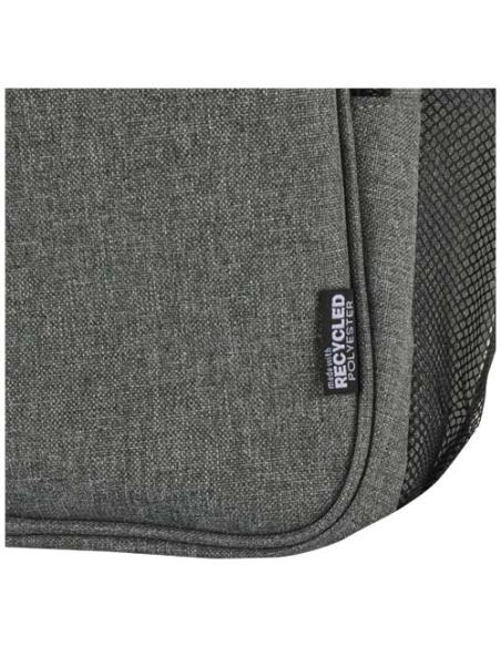 Mochila picnic nevera de 20l con material reciclado GRS incluyendo set de cubiertos N70021031