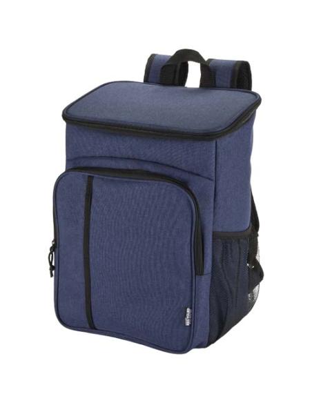 Mochila picnic nevera de 20l con material reciclado GRS incluyendo set de cubiertos N55021031