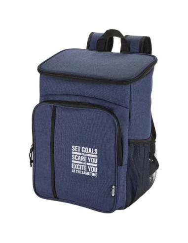 Mochila picnic nevera de 20l con material reciclado GRS incluyendo set de cubiertos N55021031