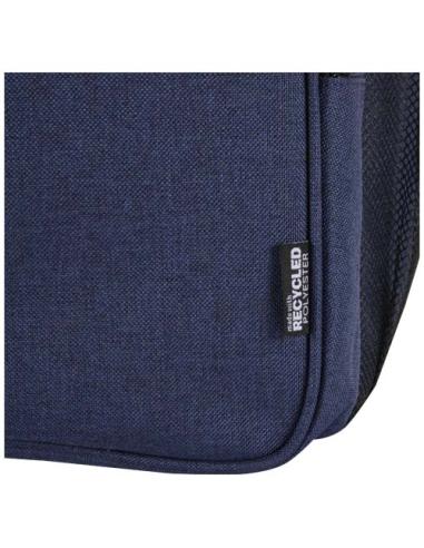 Mochila picnic nevera de 20l con material reciclado GRS incluyendo set de cubiertos N55021031