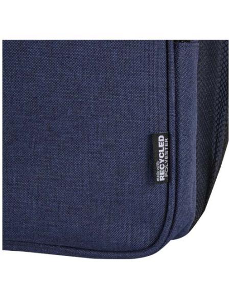 Mochila picnic nevera de 20l con material reciclado GRS incluyendo set de cubiertos N55021031