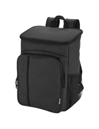 Mochila picnic nevera de 20l con material reciclado GRS incluyendo set de cubiertos N09021031