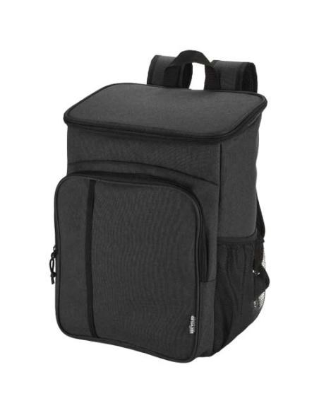Mochila picnic nevera de 20l con material reciclado GRS incluyendo set de cubiertos N09021031
