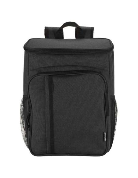 Mochila picnic nevera de 20l con material reciclado GRS incluyendo set de cubiertos N09021031