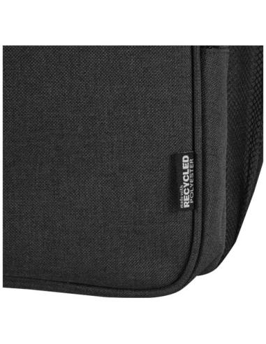 Mochila picnic nevera de 20l con material reciclado GRS incluyendo set de cubiertos N09021031