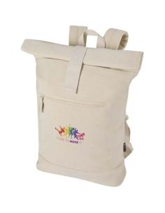 Mochila de 14" enrollable de 16l con material reciclado GRS N60321031 2