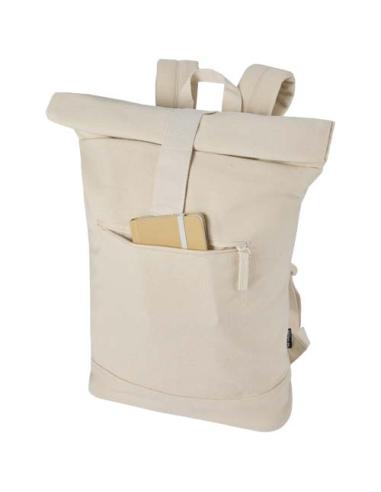 Mochila de 14" enrollable de 16l con material reciclado GRS N60321031