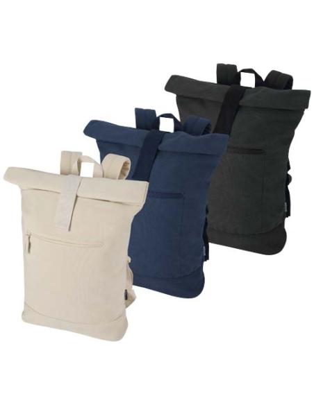 Mochila de 14" enrollable de 16l con material reciclado GRS N55321031