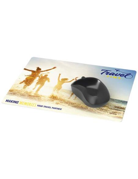 Alfombrilla para ratón Lumin con impresión a todo color N10957012