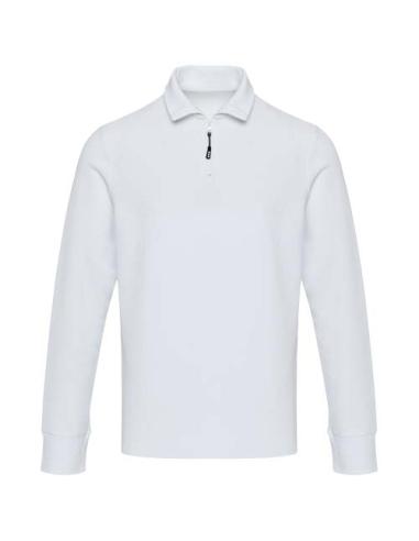 Polo unisex de manga larga y media cremallera N01015593