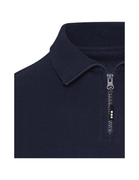 Polo unisex de manga larga y media cremallera N05515593