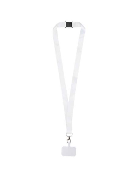 Lanyard de sublimación con soporte para teléfono y cierre de seguridad NC0922LP1