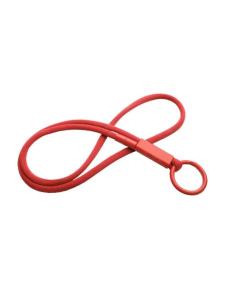 Lanyard con tubo de plástico reciclado N12100IP1