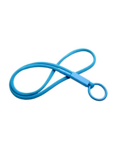 Lanyard con tubo de plástico reciclado N25100IP1