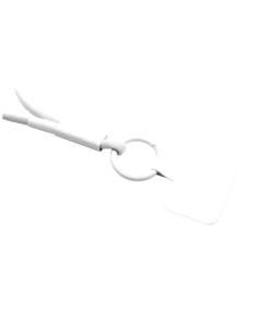 Lanyard con soporte para teléfono con tubo de plástico reciclado N10300IP1 2