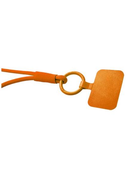 Lanyard con soporte para teléfono con tubo elástico N13400IP1