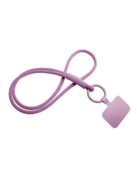 Lanyard con soporte para teléfono con tubo elástico N53400IP1