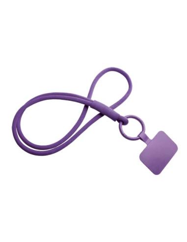 Lanyard con soporte para teléfono con tubo elástico N73400IP1