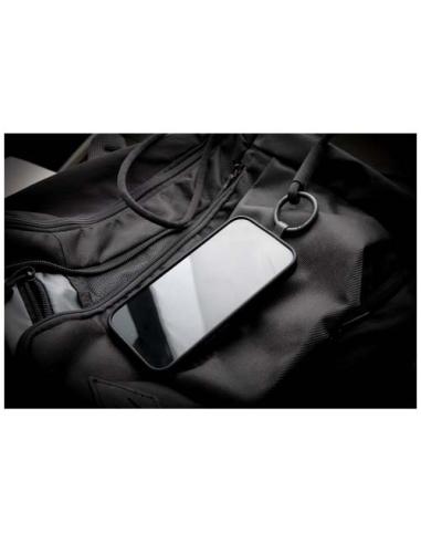 Lanyard con soporte para teléfono con tubo elástico N36400IP1