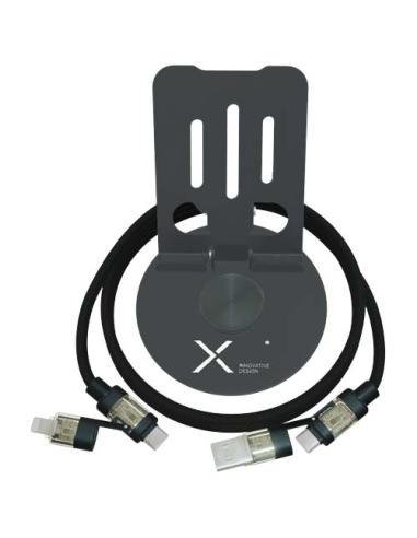 Soporte para teléfono 360° con cable de carga 4 en 1 de 240 W N28622XP1