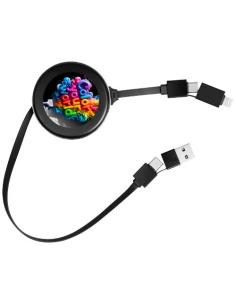 Cable retráctil 4 en 1 de 65 W N09632XP1