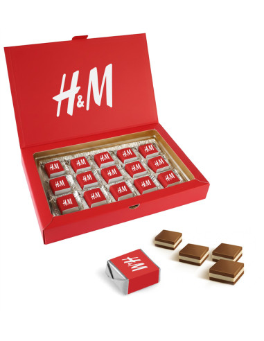 Estuche con 15 Bombones Cortados Personalizados | Desde 10,38 € | nosolodulce