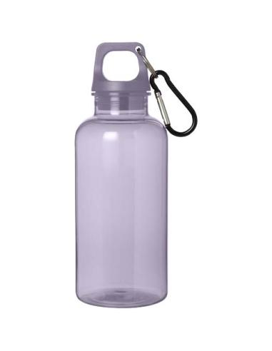 Bidón de 400 ml de plástico reciclado con mosquetón y certificación RCS N53877001