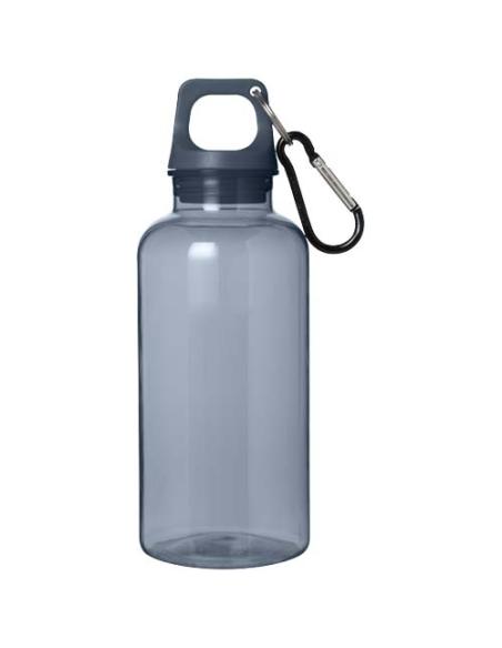 Bidón de 400 ml de plástico reciclado con mosquetón y certificación RCS N55877001