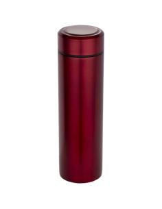 Termo de acero inoxidable de doble pared de 450 ml con colador de té N10628001