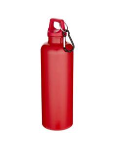 Botella de 750 ml con mosquetón en color liso de plástico reciclado con certificado RCS N10878001
