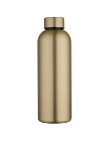 Botella de agua de 750 ml de acero inoxidable reciclado con pared simple y certificado RCS N41029001