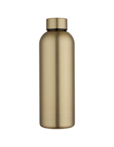 Botella de agua de 750 ml de acero inoxidable reciclado con pared simple y certificado RCS N41029001