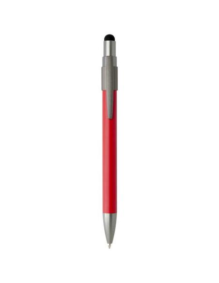 Bolígrafo de material reciclado RCS con stylus y fidget spinner (tinta azul) N12744601