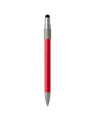 Bolígrafo de material reciclado RCS con stylus y fidget spinner (tinta azul) N12744601