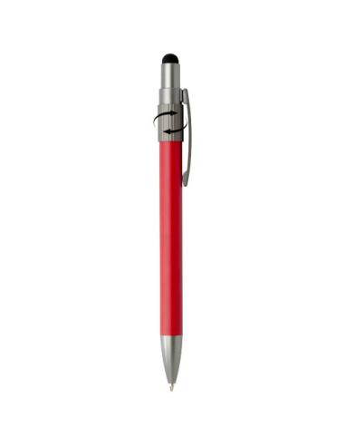 Bolígrafo de material reciclado RCS con stylus y fidget spinner (tinta azul) N12744601
