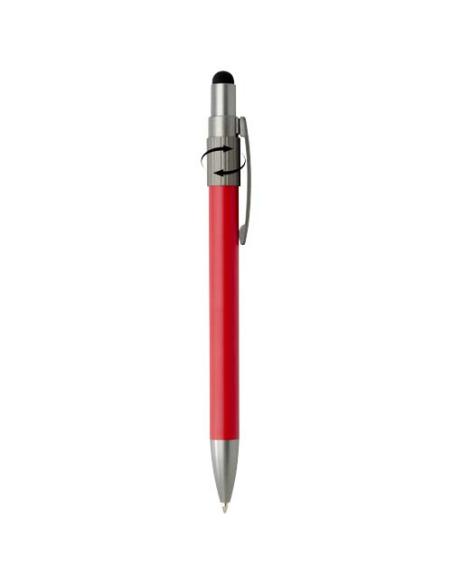 Bolígrafo de material reciclado RCS con stylus y fidget spinner (tinta azul) N12744601