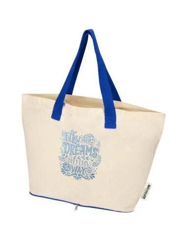 Bolsa Tote de 7 l de algodón reciclado GRS de 140 g/m² N35887021