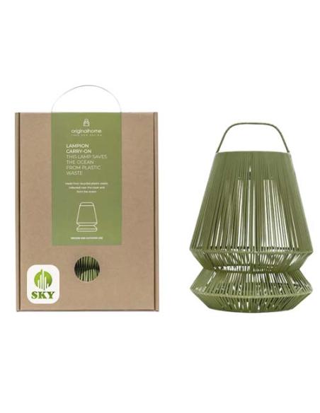 Pantalla de lámpara portátil reciclada "Originalhome"  N16194421