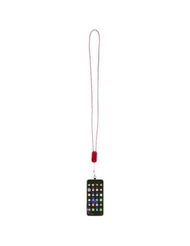Lanyard de plástico reciclado para smartphone con cable integrado 5 en 1 de 27 W N12494421